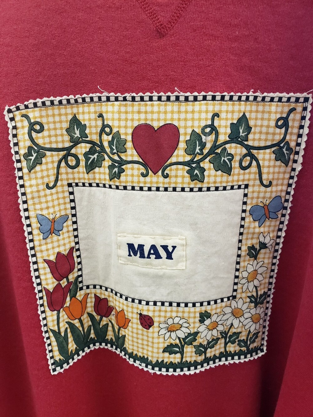 Upcycled May Sweatshirt